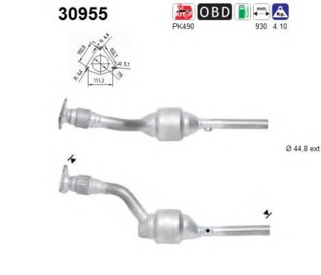 AS 30955 Catalytic Converter